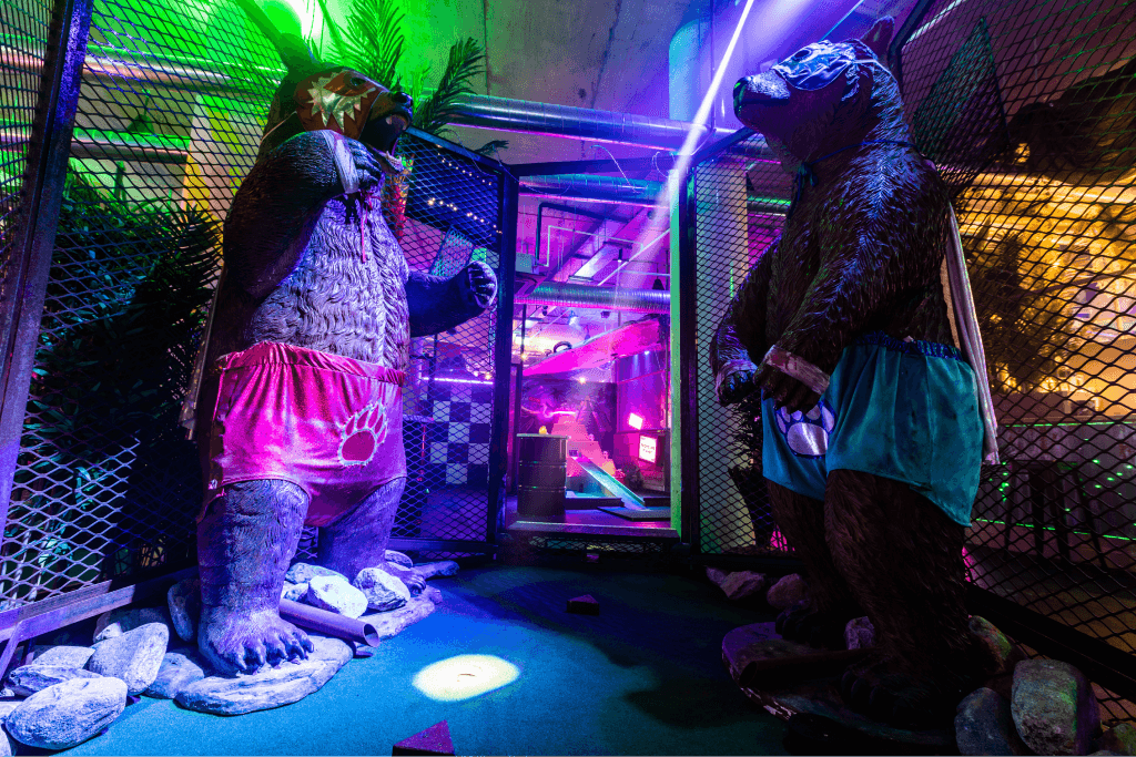 Crazy Golf in Camden Junkyard Golf Club